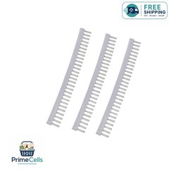 Universal 3-Pack 8.5&Prime; Brush Strips for Leaf Vacuum – Durable Pool Cleaning