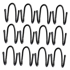 PCS Fence Hooks – Black Chain Link Fence Hangers for Pool Poles, Nets, 12