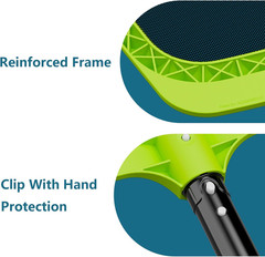 Pool Skimmer Net Heavy Duty Leaf Rake for Swimming Pool Spa Pond Cleaning