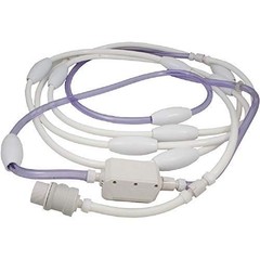 ATIE Pool Cleaner Feed Hose Swivel Compatible with Pentair Kreepy White