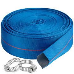 Zy-Hosetube Pool Backwash Hose 1-1/2 100 Ft Heavy Duty Pvc Water Discharge Pipe