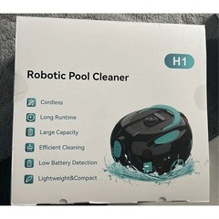 Obito H1 Robotic Pool Cleaner Cordless Dual Suction Automatic Bottom Cleaner