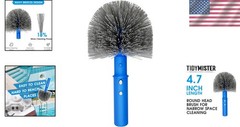 Lightweight Round Pool Brush with Angled Bristles for Effortless Dirt Removal