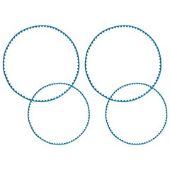 9-100-1017 Large & Small Belt Pool Cleaner Parts Replacement Kit Compatible w…