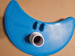 Pool Supply Weighted Half Moon Pool Vacuum Head For Swimming Pools Spas