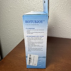 2 Pack HOTUBJOY Hot Tub Filter Spa Mineral Cartridge Sticks VVEBUY New Blue