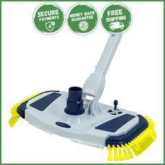 POOL VACUUM HEAD CLEANER SIDE BRUSHES Above Ground Inground Swimming Tool Brush