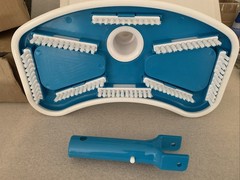 U.S. Pool Supply Deluxe Weighted Pool Vacuum Head, Protection Bumper, Liners