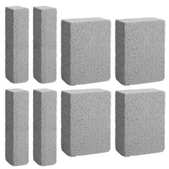 Pumice Stone Set of 8 for Cleaning Pool For Tiles and Kitchen Surfaces