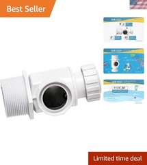 Universal Wall Fitting Replacement for Polaris 360 – Black Relief Valve Included