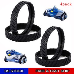 4 Pack MX8 MX6 Pool Cleaner Tire Track R0526100 For Zodiac MX8 Elite, MX6 Elite