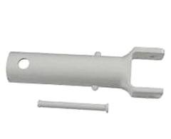 Swimming Pool Spa Vacuum Replacement Vac Handle w/V-Clip, & Retaining Pin