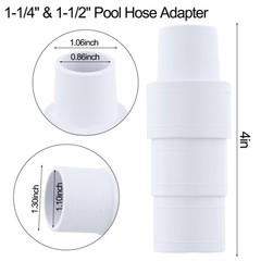 Simplify Your Cleaning Routine with the Model 4558 For Intex Pools Adapter