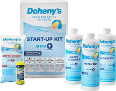 Ultimate Pool Opening Start-Up Kit | Made in USA | Includes Metal Out, Algae Con