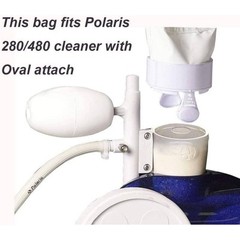 4-piece Nylon Net Pool Robot Cleaning Bag for Polaris 280 and 480 Pool Cleaners