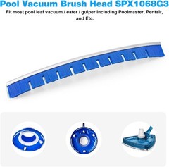 Pool Vacuum Brush Head Replacement for Hayward SP1068 SP1069 3 Pack