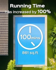 WYBOT Cordless Pool Vacuum with Updated Battery Up to 100Mins Runtime – WHITE