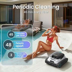 Aiper Scuba N1 Cordless Pool Vacuum with Bonus Filters & Baskets FREE SHIPPING