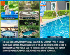 17.5&Prime; Heavy Duty Weighted Pool Vacuum Head Aluminum 1.5&Prime; Hose Swivel Fit