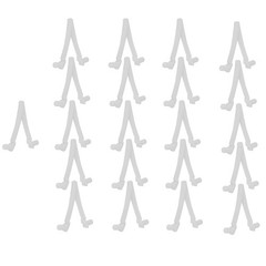 Replacement Pool V-Clips 21-Pack – Heavy-Duty Plastic Clips for Pool Cleaning