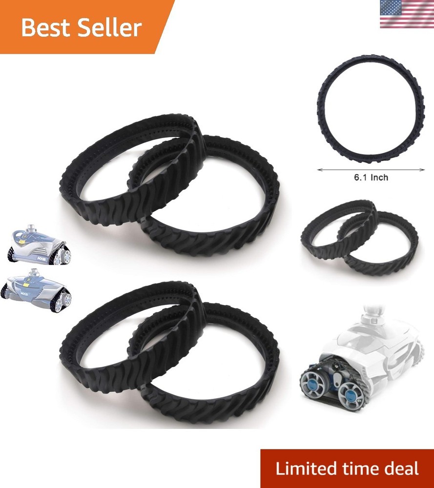 Upgrade Your MX6/MX8 Pool Cleaner with 4 Heavy-Duty Rubber Tracks R0526100