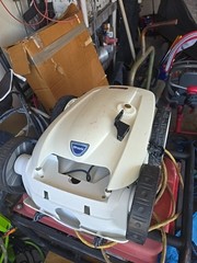 Polaris 9650IQ Sport Robotic Pool Cleaner White 4WD *For Parts