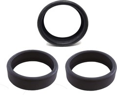 3-Pack Pool Cleaner Tires 48-232 for Polaris 3900/480 Sport, P39, Black Max