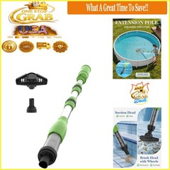 Handheld Cordless Pool Vacuum 90 Min Run Rechargeable Spa Debris Sand Cleaner
