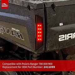Ranger Tail Light Compatible with Polaris Ranger 500 700 800 900 2411099Smoke