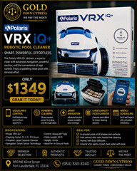 Polaris VRX iQ+ Robotic Pool Cleaner with iAquaLink Control FVRXIQP NEW OPEN BOX
