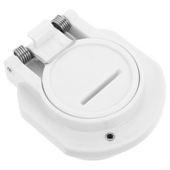 Rotation Pool Vacuum Safety Lock Replacement White Plastic 7.50X6.50X4.00 cm