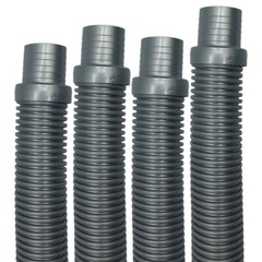 Puri Tech Hose Silver Hayward Navigator Pool Vac Ultra Aquabug 1.5in x 4ft 4 pk