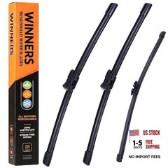 Wiper Blades for 2021-2026 Ford Bronco Sport — 22&Prime; + 21&Prime; Fit BRONCO SPORT 21-26
