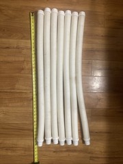 Zodiac Baracuda MX6 MX8 39 Inch Pool Vacuum Hose 7 Pack Lot OEM Parts