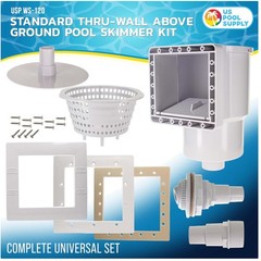 Thru-Wall Pool Skimmer Kit – Universal Set, ABS Construction