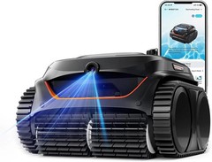 WYBOT C2 Vision AI Pool Robot Vacuum, Debris Detection with AI Camera,8-in-1