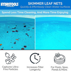 Swimline 8039 Premium Extra Strong Leaf Skimmer Net Head Cleaner for Swimming