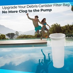 Debris Canister Fine Mesh Bag 004152451700 Replacement for Paramount Debris i…