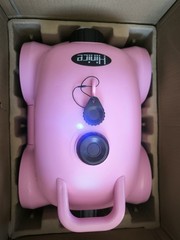 Cordless Robotic Pool Cleaner,Automatic Pool Vacuum Robot up to 2153 sq ft Pink