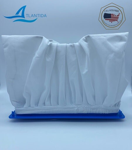 1 PAIR Filter Bag Replacement For DuraMAX Duo Robotic Pool Washable, Reusable