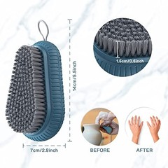 Blue Heavy Duty Nail Brush Fingernail Scrub Brush – Stiff Hand Wash – Heavy Duty