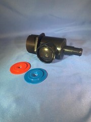 9-100-9005 Universal Wall Fitting Connector Assembly – Black