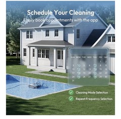 BUBLUE BuHybrid L6 Hybrid Cord & Cordless Robot Pool Cleaner APP Control