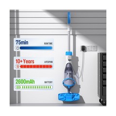 BIELMEIER Handheld Pool Vacuum with Telescopic Pole, Updated Swimming Pool Cl…