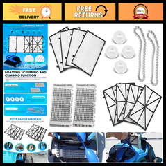 CC Plus Tune Up Rebuild Kit – Fine Filter Panels, Grey Brushes & Climbing Rings