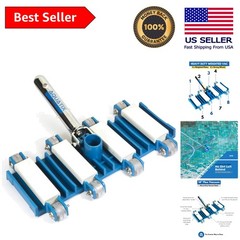 Swivel Heavy Duty Aluminum Pool Vacuum Head – Perfect for Concrete & Plaster