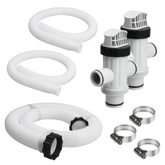Pool Hoses for Intex Above Ground and Pump, 59 inches, Gray