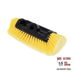 Yellow Twist-On Car Wash Brush Head with Soft Bristle – 12&Prime; Car Wash Head