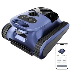 (2026 Upgrade) Seauto Cordless Robotic Pool Cleaner 3H Wall- Waterline Cleaning