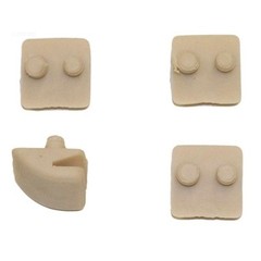 Hayward Slotted Santoprene Shoes Set of 4 AXV014SP